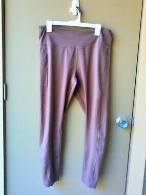 Taupe/Tan Athletic Leggings StretchTheRules Size Large